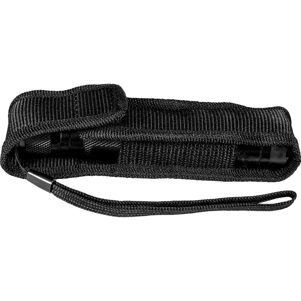 85 Million Volt Rechargeable BashLite Stun Gun Flashlight with Lanyard - In Black Nylon Holster