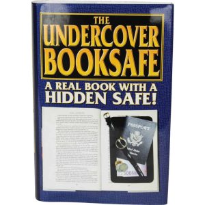 Book Diversion Safe - With interior dimensions of 7¾” x 4″ x 1″. This discreet and secure safe cleverly disguises as a regular book, offering a hidden storage solution for your valuables
