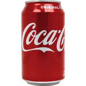 Coca-Cola Diversion Can Safe - Top Closed. This safe cleverly disguises as a common household item, offering a discreet and secure storage solution for your valuables
