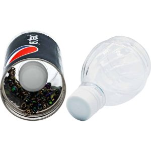 24oz Soda Bottle Diversion Safe Shown with Top Removed