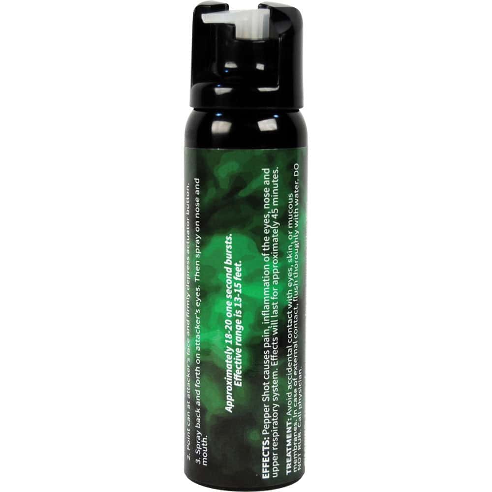 Pepper Shot 4 Ounce Fogger Spray Rear View | Advanced Safety Tech Pepper Shot 4 Ounce Fogger Spray Rear View Advanced Safety Tech Pepper Shot 4 Ounce Fogger Spray Rear View