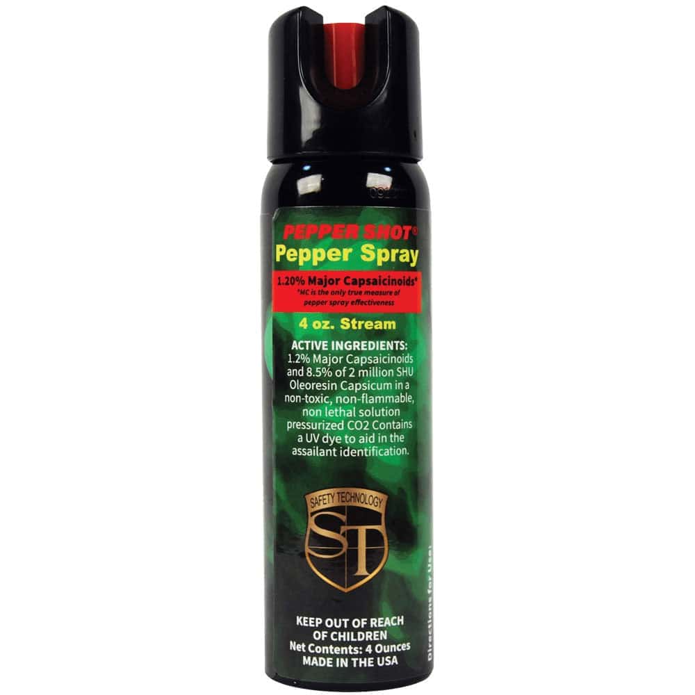 Pepper Spray 4 Ounce Pepper Spray Front View | Advanced Safety Tech Pepper Spray 4 Ounce Pepper Spray Front View Advanced Safety Tech Pepper Spray 4 Ounce Pepper Spray Front View