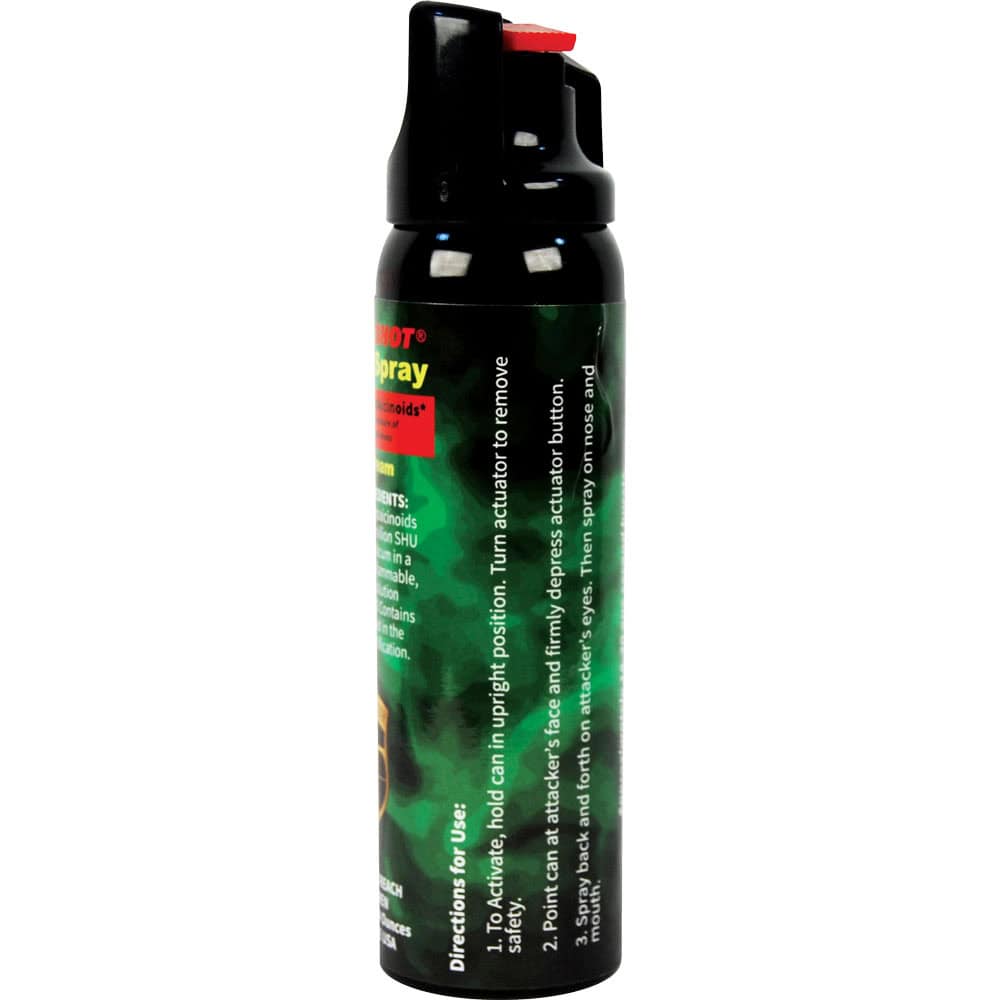 Pepper Spray 4 Ounce Pepper Spray Left Side View | Advanced Safety Tech Pepper Spray 4 Ounce Pepper Spray Left Side View Advanced Safety Tech Pepper Spray 4 Ounce Pepper Spray Left Side View
