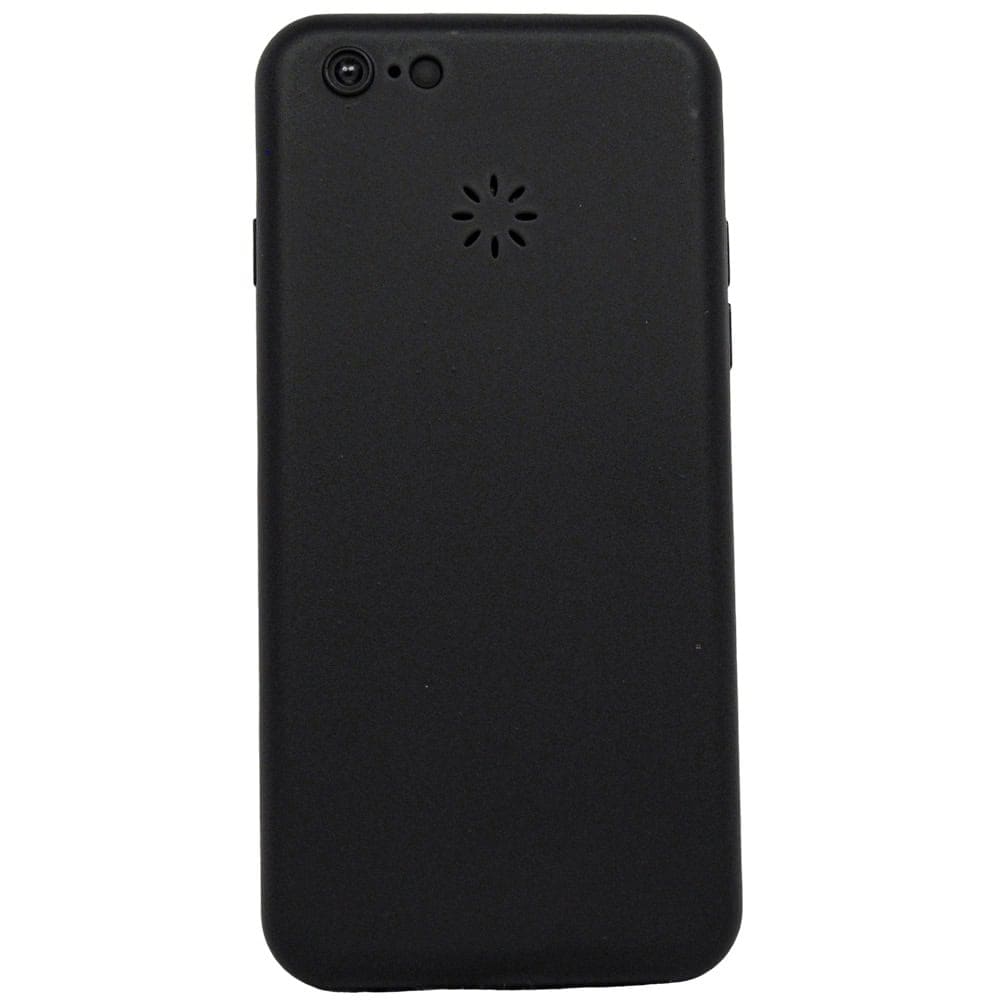 14 Million Volt Rechargeable Cell Phone Stun Gun with Flashlight - Rear View
