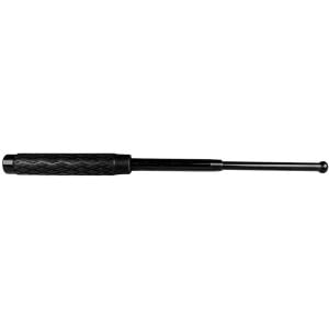 Extended Telescopic Steel Baton With Rubber Handle