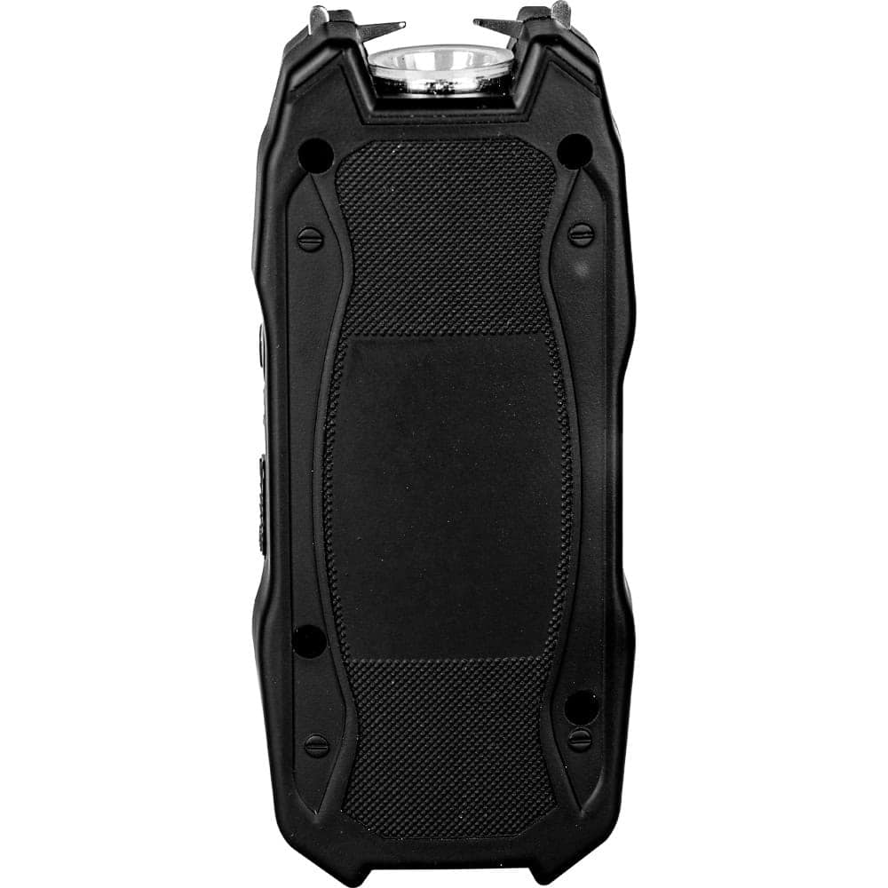 90 Million Volt Hot Shot Rechargeable Stun Gun with Flashlight and Battery Meter Rear View | Advanced Safety Tech 90 Million Volt Hot Shot Rechargeable Stun Gun with Flashlight and Battery Meter Rear View Advanced Safety Tech 90 Million Volt Hot Shot Rechargeable Stun Gun with Flashlight and Battery Meter Rear View