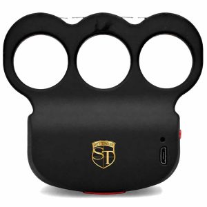 Triton Stun Gun – 80M Volts, Squeeze-to-Fire Grip